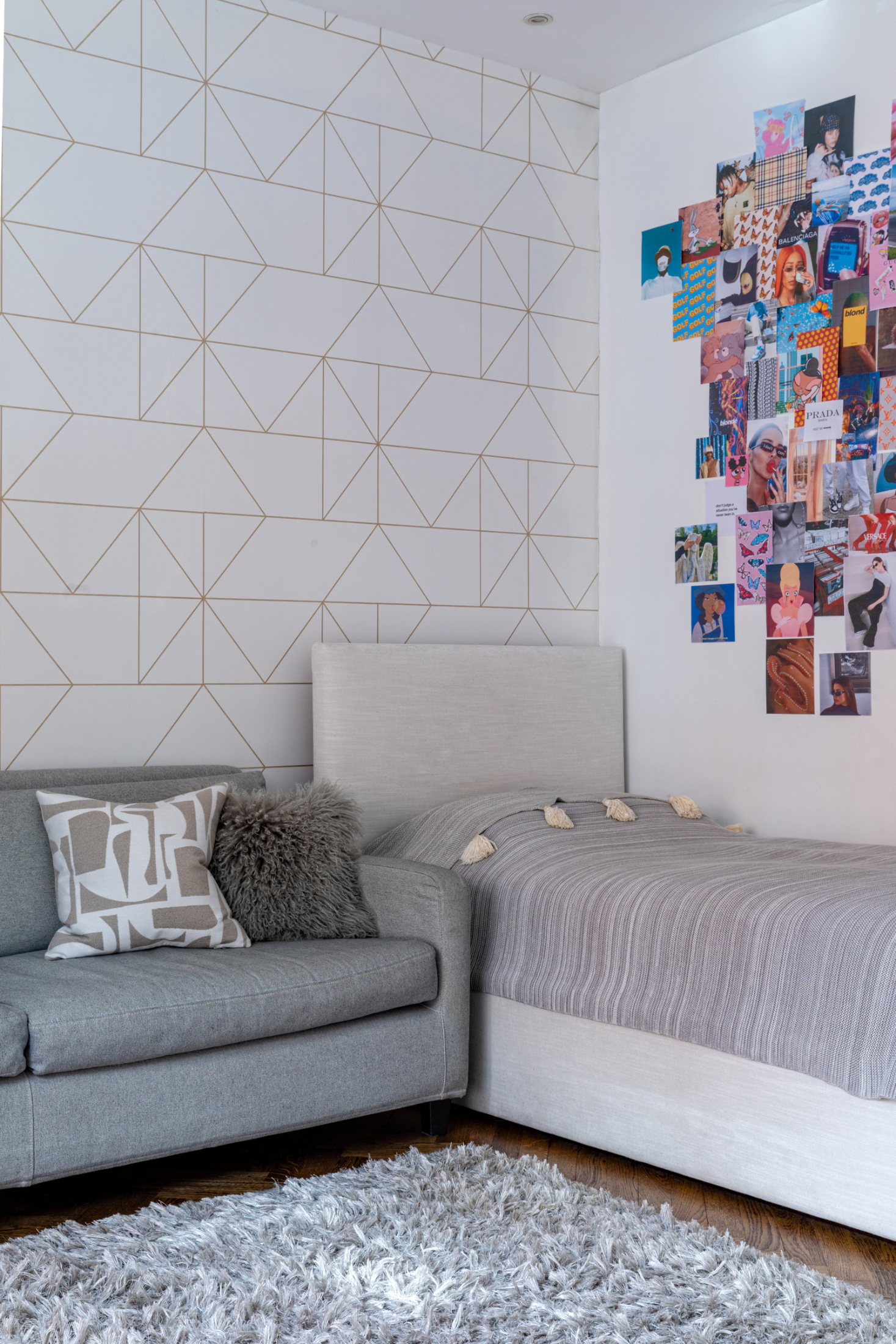 Girl’s bedroom redesign by Krikla