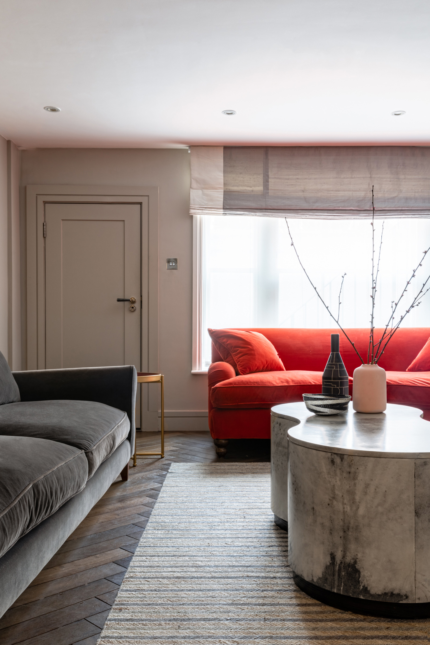 Interior design for terraced house in Kensington and Chelsea by Krikla Design London
